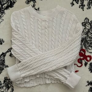 aerie crop sweater!!